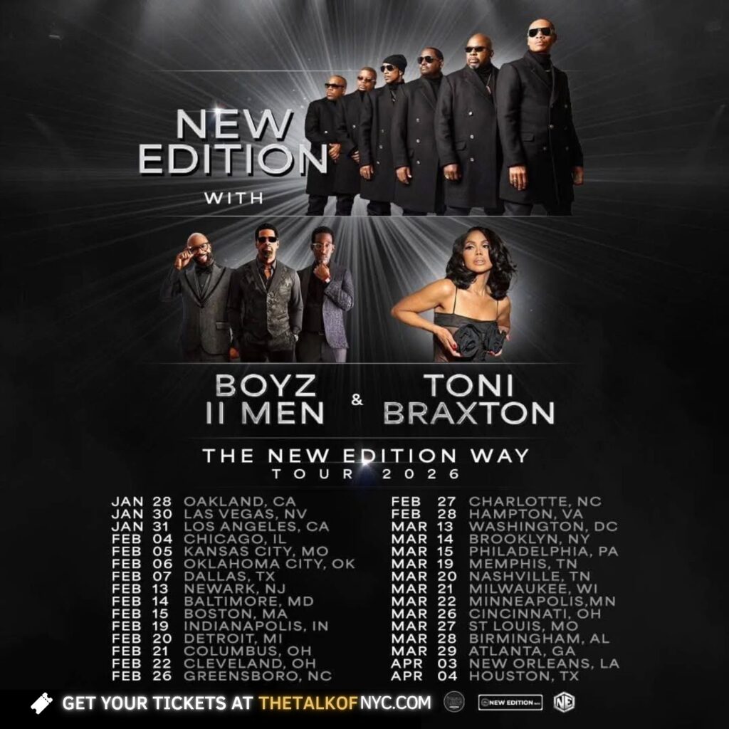 New Edition Tour Flyer